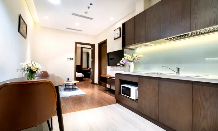 DHTS Serviced Apartment for rent in Nguyen Van Troi Phu Nhuan HCMC 45sqm 950 USD/month