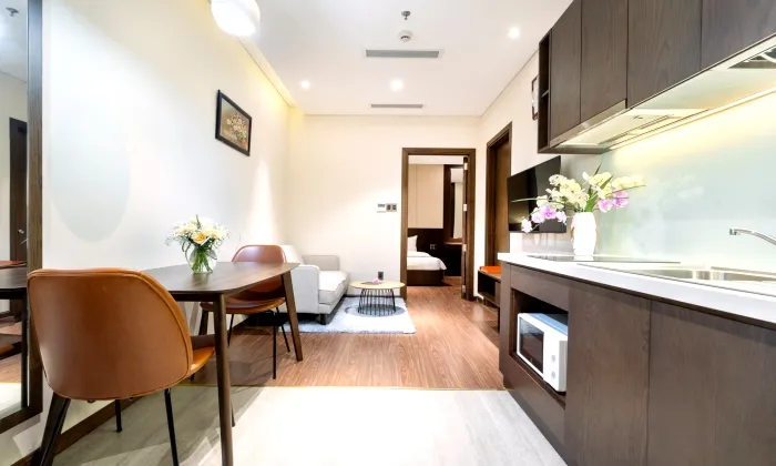 DHTS Serviced Apartment for rent in Nguyen Van Troi Phu Nhuan HCMC 45sqm 950 USD/month