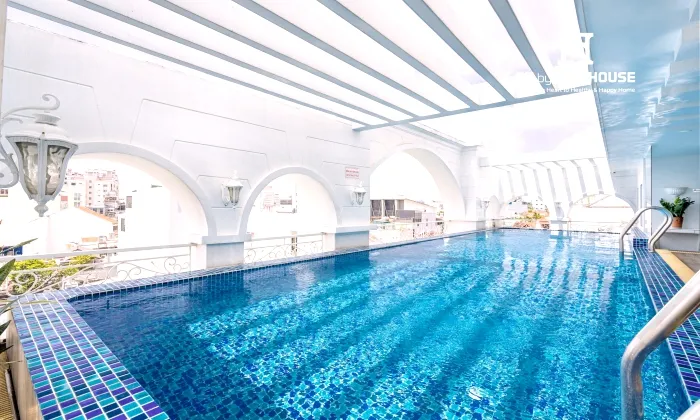 Saigon Huch Villa Serviced Apartment for rent in Phu Nhuan HCMC 50sqm 700 USD/month