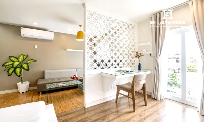 Saigon Huch Villa Serviced Apartment for rent in Phu Nhuan HCMC 50sqm 700 USD/month