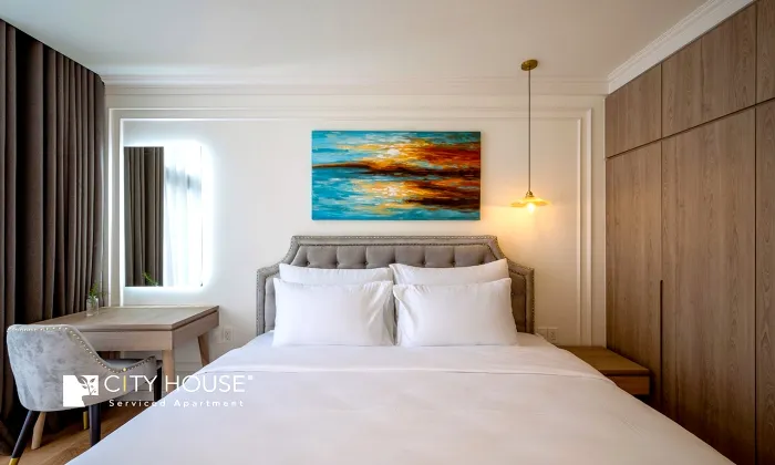 Shome Serviced Apartment for rent in Nguyen Van Troi Phu Nhuan District HCM 45sqm 900 USD/month