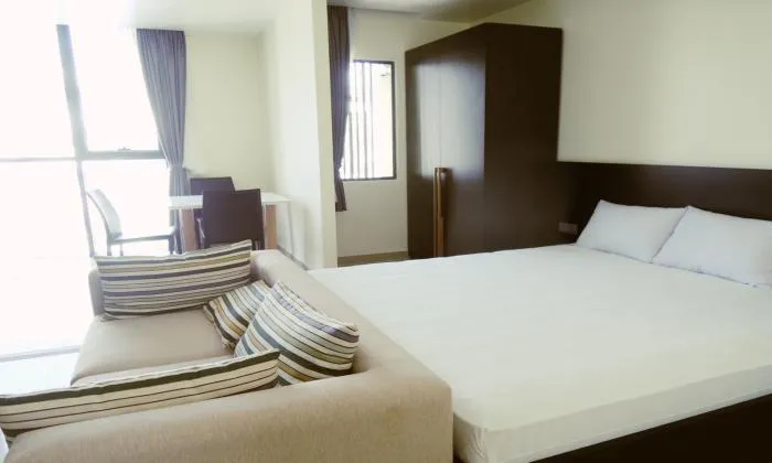 Studio Serviced Apartment For Lease in  Phu Nhuan District HCMC 40sqm 500 USD/month