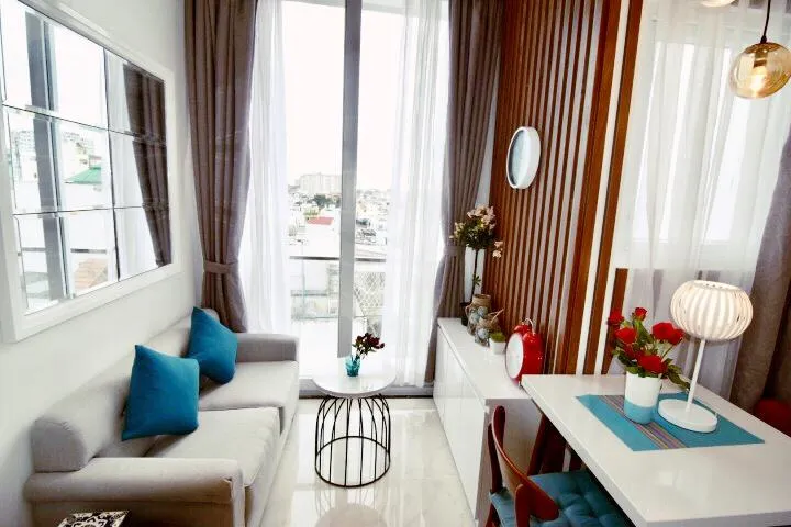Modern Style One Bedroom Apartment in Phu Nhuan District HCM 35sqm 450 USD/month