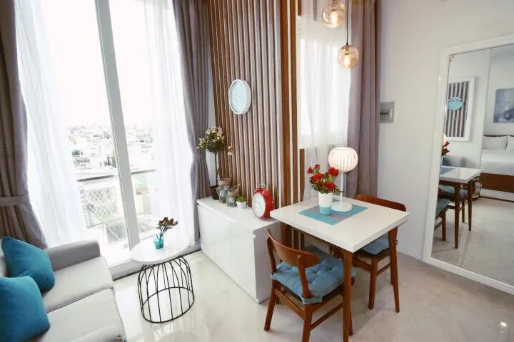 Modern Style One Bedroom Apartment in Phu Nhuan District HCM 35sqm 450 USD/month