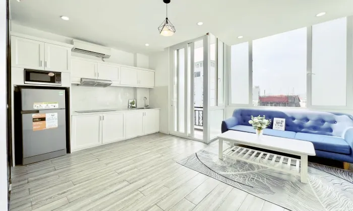 Good Studio Serviced Apartment For Rent in Phu Nhuan Dist HCM City 45sqm 500 USD/month