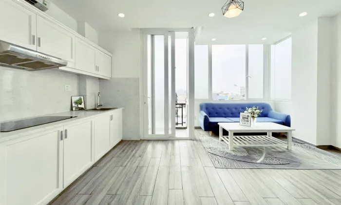 Good Studio Serviced Apartment For Rent in Phu Nhuan Dist HCM City 45sqm 500 USD/month