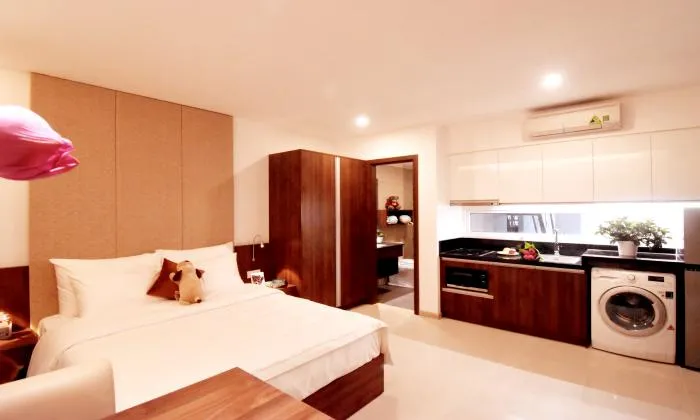 Studio Emerald Serviced Apartment in Phu Nhuan District HCM 30sqm 450 USD/month