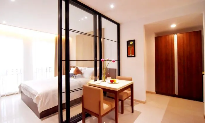 Modern One Bedroom Apartment Near Centre Point Office Phu Nhuan District HCMC 35sqm 750 USD/month