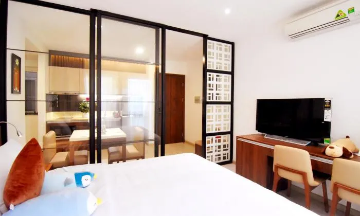 Modern One Bedroom Apartment Near Centre Point Office Phu Nhuan District HCMC 35sqm 750 USD/month
