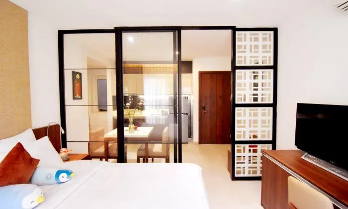 Modern One Bedroom Apartment Near Centre Point Office Phu Nhuan District HCMC 35sqm 750 USD/month