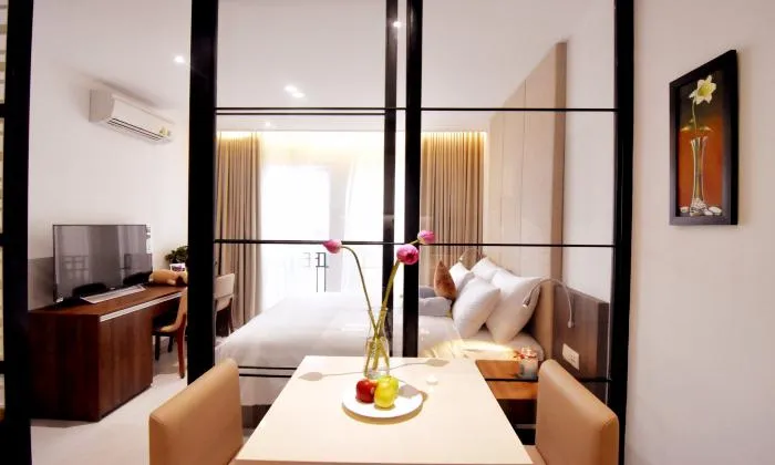 Modern One Bedroom Apartment Near Centre Point Office Phu Nhuan District HCMC 35sqm 750 USD/month