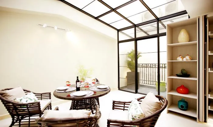 Modern Two Bedroom Serviced Apartment in Phu Nhuan District HCM 80sqm 1,250 USD/month