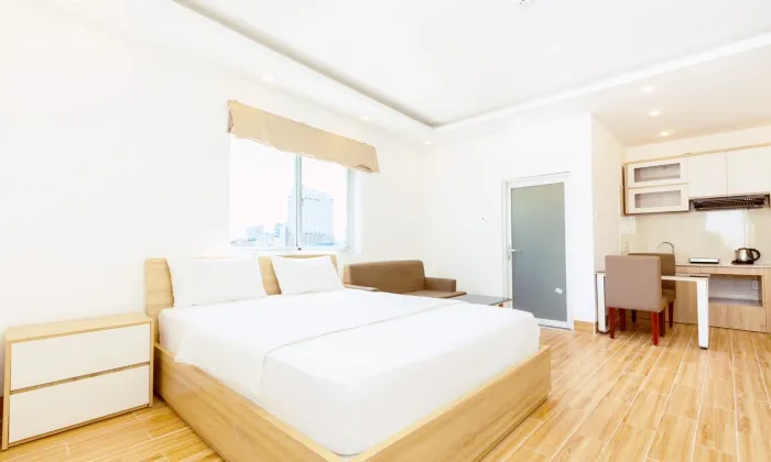 Nice Serviced Apartment For Rent in Phan Dinh Phung St Phu Nhuan HCM 35sqm 400 USD/month