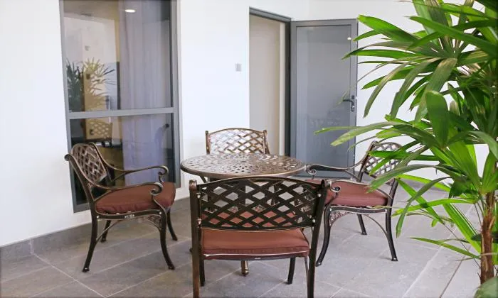 Nice Balcony Two Bedroom Apartment For Rent in Phu Nhuan District HCM City 70sqm 800 USD/month