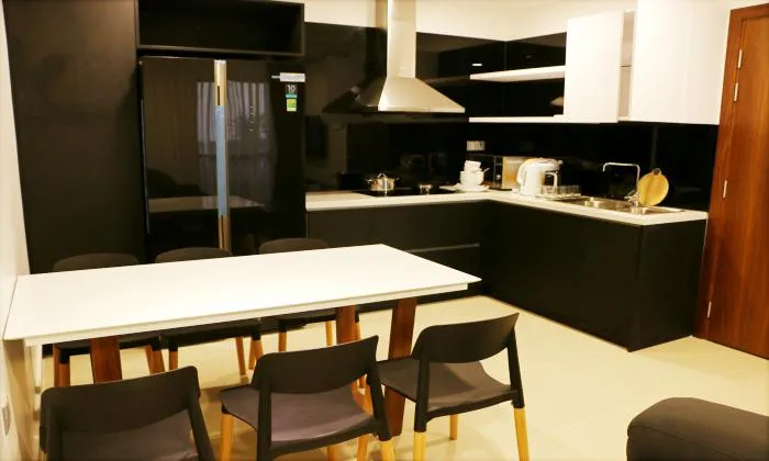 Nice Balcony Two Bedroom Apartment For Rent in Phu Nhuan District HCM City 70sqm 800 USD/month