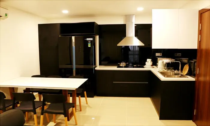 Nice Balcony Two Bedroom Apartment For Rent in Phu Nhuan District HCM City 70sqm 800 USD/month