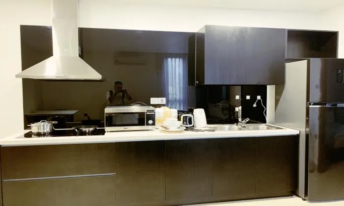 Modern Decoration One Bedroom Apartment Opposite Center Point Phu Nhuan Dist HCMC 45sqm 550 USD/month