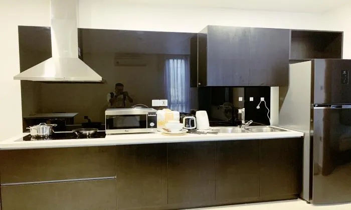 Modern Decoration One Bedroom Apartment Opposite Center Point Phu Nhuan Dist HCMC 45sqm 550 USD/month