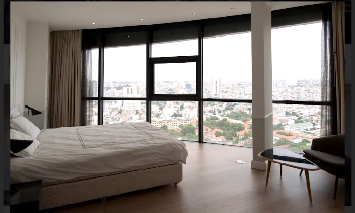 Amazing Penthouse Duplex City Garden Apartment For Rent Binh Thanh HCM