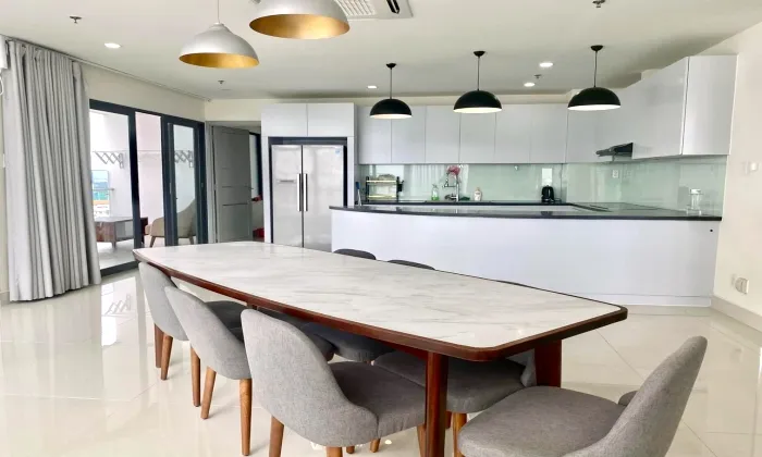 Beautiful Duplex City Garden Apartment for rent in Binh Thanh HCMC 290sqm 3,700 USD/month