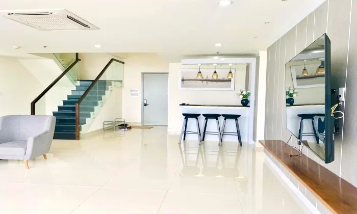 Beautiful Duplex City Garden Apartment for rent in Binh Thanh HCMC 290sqm 3,700 USD/month