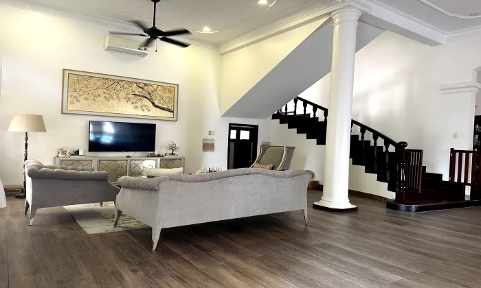 Nice Pool and Garden Villa in Nguyen U Di Thao Dien Ward HCM 500sqm 5,000 USD/month