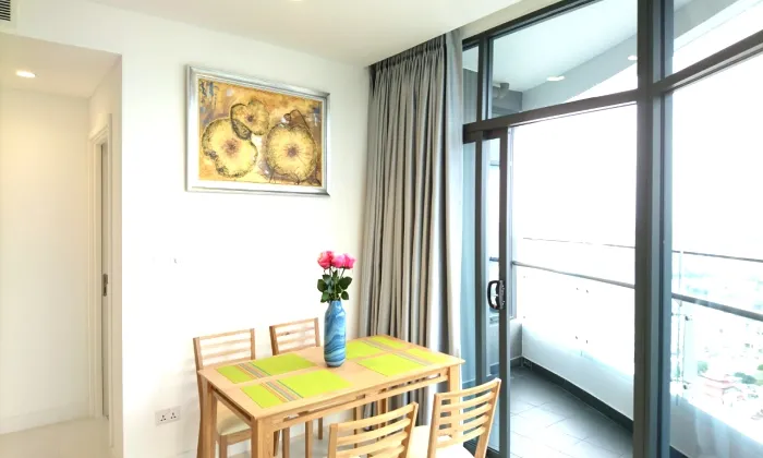 Two Bedrooms City Garden Binh Thanh For Rent HCM 105sqm 1,600 USD/month