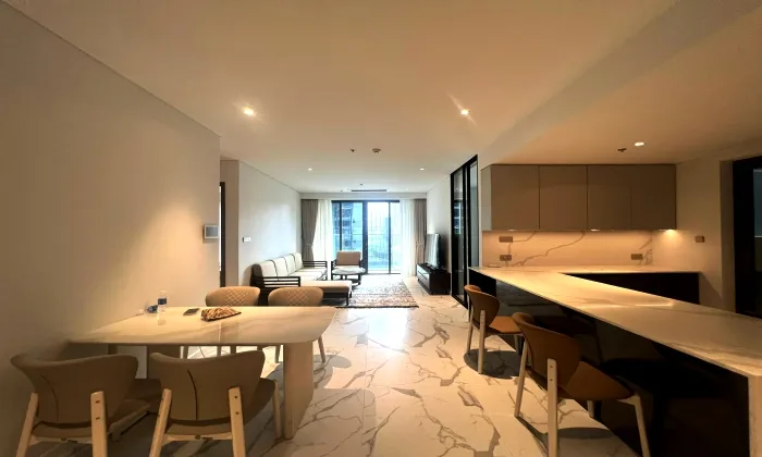 02 Bedrooms The Crest Residence Apartment For Rent HCM 115sqm 2,200 USD/month