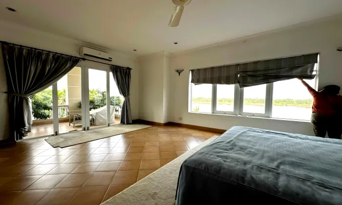 River Front Villa For Rent in Phu Tuong Compound Thao Dien HCMC 700sqm 5,000 USD/month