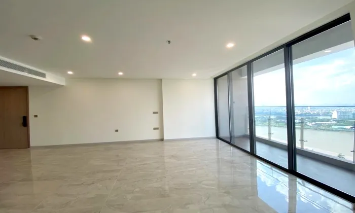 Unfurnished Three Bedroom Thao Dien Green Apartment For Rent HCM 132sqm 2,700 USD/month