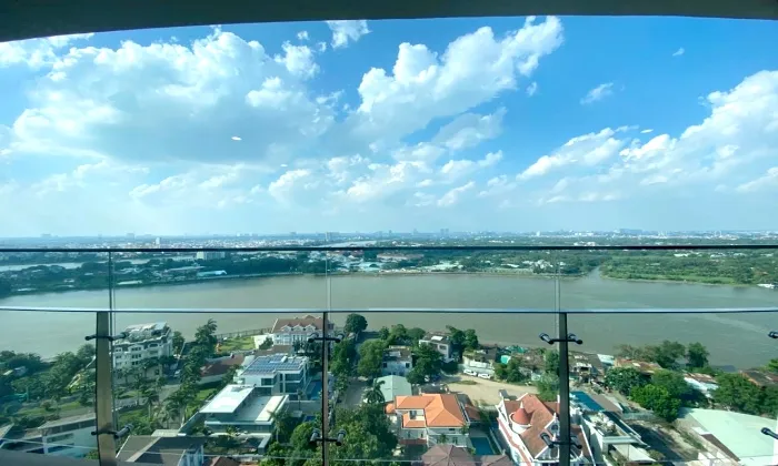 Unfurnished Three Bedroom Thao Dien Green Apartment For Rent HCM 132sqm 2,700 USD/month