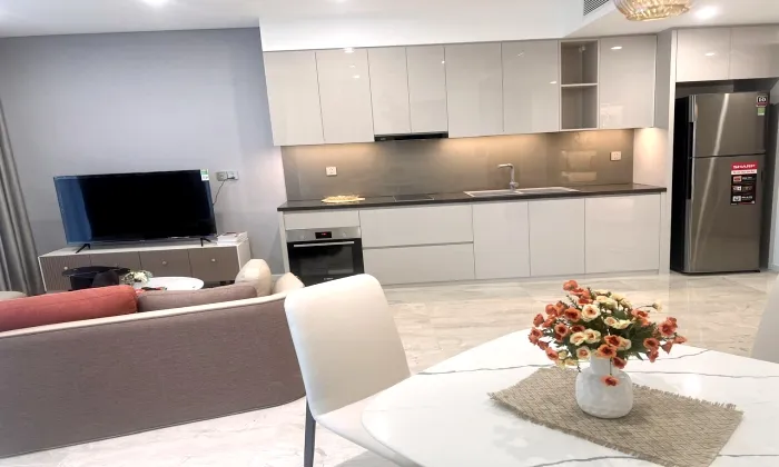 One Bedroom Low Floor Thao Dien Green Apartment For Rent HCMC 61sqm 1,200 USD/month
