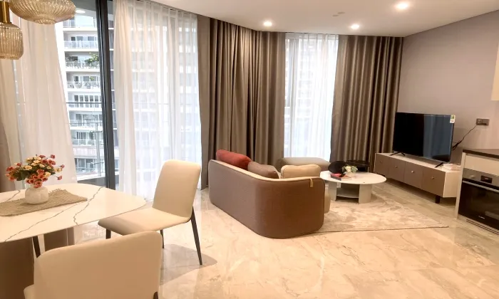 One Bedroom Low Floor Thao Dien Green Apartment For Rent HCMC 61sqm 1,200 USD/month