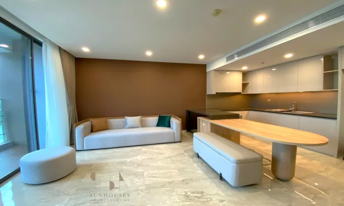 Brilliant Thao Dien Green Apartment For Rent Nguyen Van Huong HCM 89sqm 1,800 USD/month