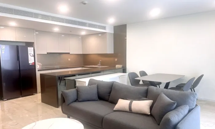 River View Two Bedroom Thao Dien Green Apartment For Rent HCMC 84sqm 1,600 USD/month