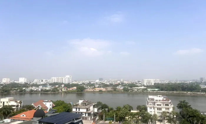 River View Two Bedroom Thao Dien Green Apartment For Rent HCMC 84sqm 1,600 USD/month
