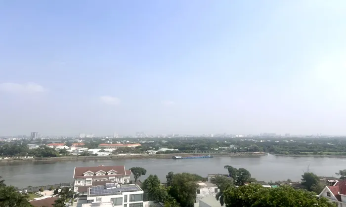 River View Two Bedroom Thao Dien Green Apartment For Rent HCMC 84sqm 1,600 USD/month