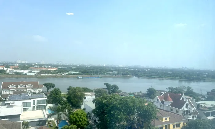 River View Two Bedroom Thao Dien Green Apartment For Rent HCMC 84sqm 1,600 USD/month