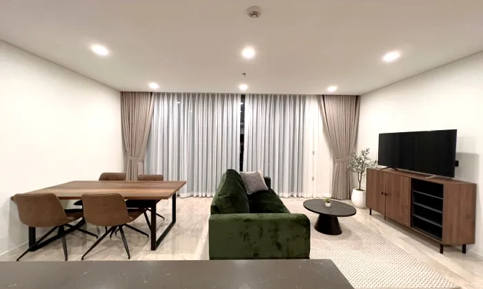 Fancy 02 Bedroom Thao Dien Green Apartment For Rent HCMC 84sqm 1,400 USD/month