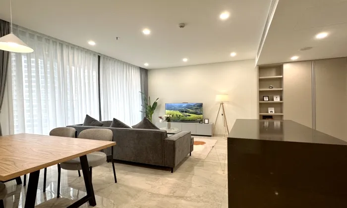 Full Decoration 02 Bedroom Thao Dien Green Apartment For Rent HCM 89sqm 1,650 USD/month