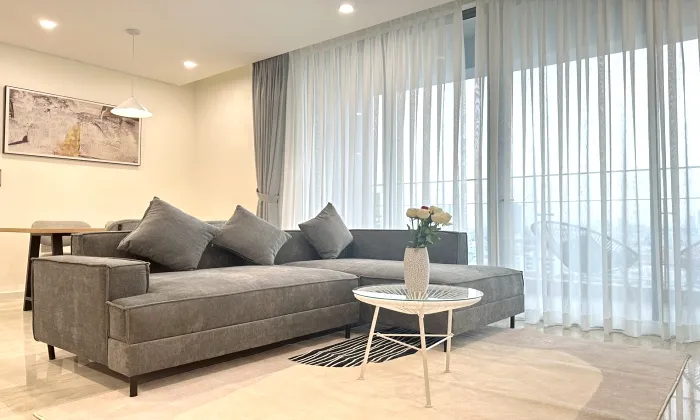Full Decoration 02 Bedroom Thao Dien Green Apartment For Rent HCM 89sqm 1,650 USD/month