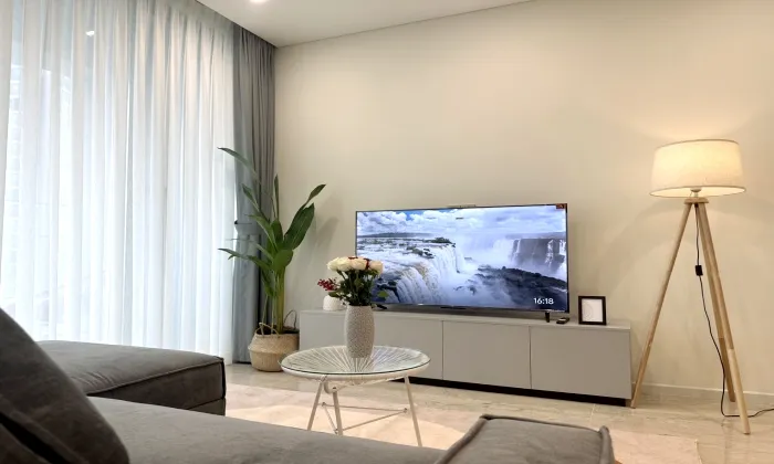 Full Decoration 02 Bedroom Thao Dien Green Apartment For Rent HCM 89sqm 1,650 USD/month