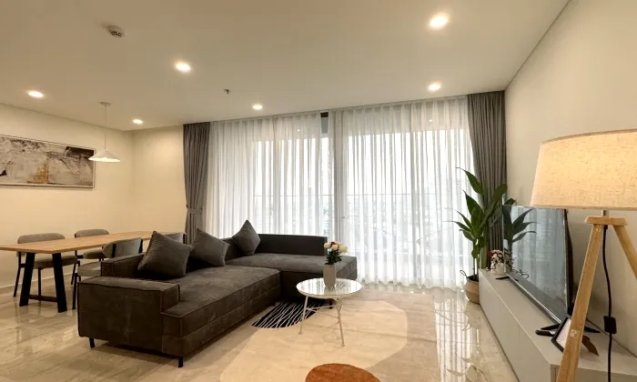 Full Decoration 02 Bedroom Thao Dien Green Apartment For Rent HCM 89sqm 1,650 USD/month