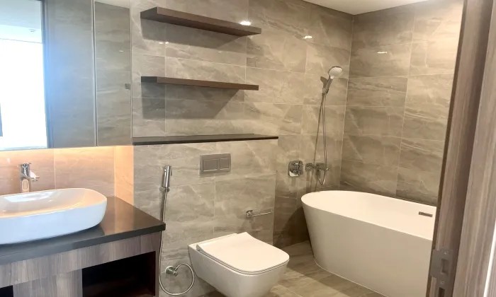 High Floor River View 03 Bedroom Thao Dien Apartment for rent HCM 109sqm 2,600 USD/month