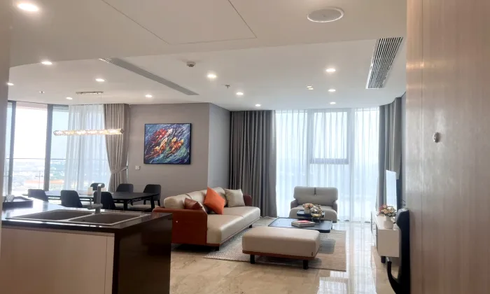 High Class Three Bedroom Thao Dien Green Apartment For Rent HCMC 109sqm 3,000 USD/month