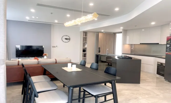 High Class Three Bedroom Thao Dien Green Apartment For Rent HCMC 109sqm 3,000 USD/month