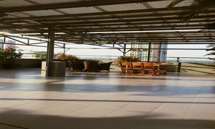 Balcony Two Bedroom Lily Serviced Apartment For Rent HCMC 80sqm 850 USD/month