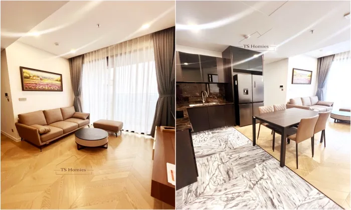 Modern Two Bedroom Lumiere Riverside For Rent An Phu HCMC 68sqm 1,100 USD/month