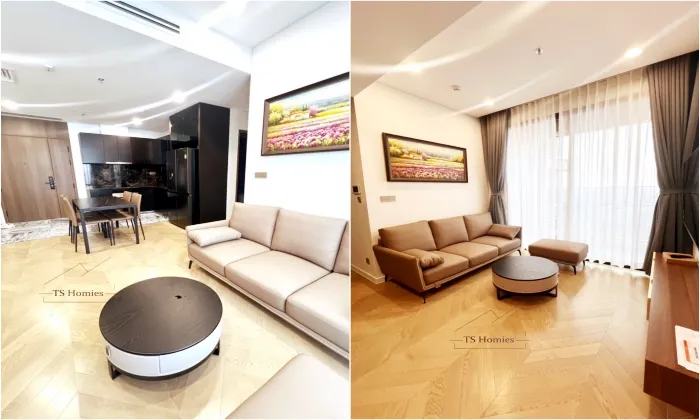 Modern Two Bedroom Lumiere Riverside For Rent An Phu HCMC 68sqm 1,100 USD/month