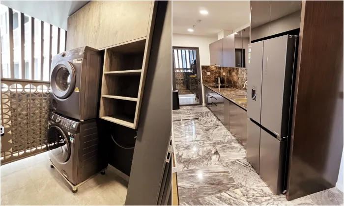 Stunning Furniture Two Bedroom Lumiere Riverside Apartment For Rent HCM 73sqm 1,200 USD/month